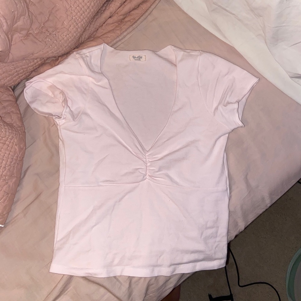 Brandy Melville Pink Gina Top
